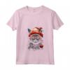 Lykoi Cat Christmas Graphic Tees - Maglietta divertente con tema gatto per uomo e donna - Ideale come regalo di Natale
