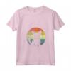Donna Gatto Lykoi Dal Design Vintage Retrò Maglietta con Collo a V - Ideale per Amanti dei Gatti Lykoi