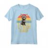 Lykoi Cat Dad - Retro Vintage Funny Cats My Cardio Maglietta - Regalo per Amanti dei Gatti