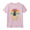 Lykoi Cat Dad - Retro Vintage Funny Cats My Cardio Maglietta - Regalo per Amanti dei Gatti