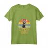 Lykoi Cat Mom - Retro Vintage Funny Cats - Maglietta con Collo a V per Amanti dei Gatti - Regalo Compleanno Natale