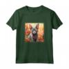 Lykoi - Dipinto con Gatti e Fiori, Motivo: Mamma e Papà Maglietta - Regalo Unico per Amanti dei Gatti Lykoi - Leggera e Versatile