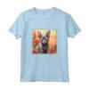 Lykoi - Dipinto con Gatti e Fiori, Motivo: Mamma e Papà Maglietta - Regalo Unico per Amanti dei Gatti Lykoi - Leggera e Versatile