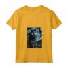 Donna Lykoi Cat Starry Night Painting - Maglietta con Collo a V per Uomini, Donne e Bambini - Regalo Carino per Amanti dei Gatti Lykoi - Ideale per Natale, Ringraziamento o Compleanni