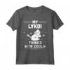 Il mio gatto Lykoi pensa che io sia fantastico - T-shirt divertente per amanti dei gatti - Design unico per gli appassionati di Kitty