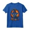 Lykoi Cat Halloween Graphic Tees - Maglietta divertente per uomo, donna e bambini - Ideale per Halloween tutto l'anno