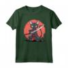 Samurai Lykoi Cat giapponese - Kawaii Ninja Cat Maglietta per Appassionati di Gatti e Cultura Giapponese
