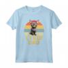 Lykoi Cat Dad Retro Vintage - Funny Cats My Cardio - Maglietta Lykoi Cat Heartbeat EKG - Ideale Regalo per Amanti dei Gatti - Compleanno, Natale, San Valentino