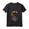 Donna Retro Cat Daddy To A Spoiled Rotten Lykoi Funny 80s Maglietta con Collo a V - Ideale per gli Amanti dei Gatti Lykoi