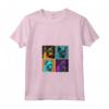 Donna Lykoi Cat Pop Art Design - Maglietta Colorata per Amanti dei Gatti - Regalo Ideale per Natale, Compleanni o San Valentino