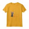 Lykoi Cat Heartbeat ECG Funny Cats My Cardio - Maglietta per Amanti dei Gatti Lykoi - Ideale per Regali Compleanno, Natale, San Valentino