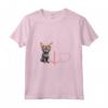 Lykoi Cat Heartbeat ECG Funny Cats My Cardio - Maglietta per Amanti dei Gatti Lykoi - Ideale per Regali Compleanno, Natale, San Valentino