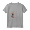 Lykoi Cat Heartbeat ECG Funny Cats My Cardio - Maglietta per Amanti dei Gatti Lykoi - Ideale per Regali Compleanno, Natale, San Valentino