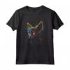 Funny and Colorful Lykoi Cat Lover Graphic T-Shirt - Ideal Present for Cat Mom or Dad on Halloween, Christmas, and Birthdays