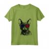 Donna Lykoi Cat 4 luglio America USA Bandiera Maglietta con Collo a V - Regalo per Proprietari di Gatti Lykoi