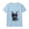 Donna Lykoi Cat 4 luglio America USA Bandiera Maglietta con Collo a V - Regalo per Proprietari di Gatti Lykoi