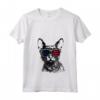 Donna Lykoi Cat 4 luglio America USA Bandiera Maglietta con Collo a V - Regalo per Proprietari di Gatti Lykoi