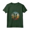 Donna Gatto Lykoi Dal Design Vintage Retrò - Maglietta con Collo a V per Amanti di Gatti - Ideale per Mamma Gatto, Papà Gatto e Fan di Lykoi