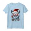 Lykoi Cat Christmas Graphic Tees - Maglietta divertente per Uomo e Donna - Regalo di Natale Unico per Tutti gli Amanti dei Gatti