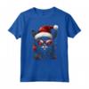 Lykoi Cat Christmas Graphic Tees - Maglietta divertente per Uomo e Donna - Regalo di Natale Unico per Tutti gli Amanti dei Gatti