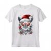 Lykoi Cat Christmas Graphic Tees - Maglietta divertente per Uomo e Donna - Regalo di Natale Unico per Tutti gli Amanti dei Gatti