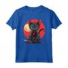 Lykoi Cat Giapponese Samurai Kawaii Ninja Maglietta - Design Unico per Amanti dei Gatti e della Cultura Giapponese