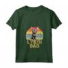 Lykoi Cat Dad - Maglietta Retro Vintage Funny Cats My Cardio - Ideale Regalo per Amanti dei Gatti - Stampata con Cuore Lykoi
