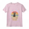 Lykoi Cat Dad - Maglietta Retro Vintage Funny Cats My Cardio - Ideale Regalo per Amanti dei Gatti - Stampata con Cuore Lykoi