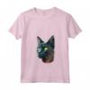 Donna Carino Lykoi Cat Amante - Arte Gatto Mamma Papà Uomini Donne T-shirt - Regalo Divertente per Amanti dei Gatti - Ideale per Halloween o Festa del Papà