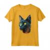 Carino Lykoi Cat Amante Colorato Arte Gatto Mamma Papà Uomini Donne Maglietta - Regalo divertente per Amanti dei Gatti - Ideale per Halloween, Natale, Compleanno