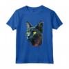 Carino Lykoi Cat Amante Colorato Arte Gatto Mamma Papà Uomini Donne Maglietta - Regalo divertente per Amanti dei Gatti - Ideale per Halloween, Natale, Compleanno