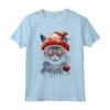 Lykoi Cat Christmas Graphic Tees - Maglietta divertente vintage per uomo donna e bambini - Ideale come regalo di Natale