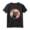 Lykoi - Simpatico Gatto Arcobaleno Kawaii Colorato Design Maglietta - Regalo Ideale per Amanti dei Gatti