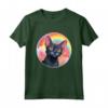 Lykoi - Simpatico Gatto Arcobaleno Kawaii Colorato Design Maglietta - Regalo Ideale per Amanti dei Gatti