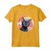 Lykoi - Simpatico Gatto Arcobaleno Kawaii Colorato Design Maglietta - Regalo Ideale per Amanti dei Gatti