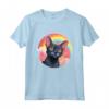 Lykoi - Simpatico Gatto Arcobaleno Kawaii Colorato Design Maglietta - Regalo Ideale per Amanti dei Gatti