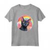 Lykoi - Simpatico Gatto Arcobaleno Kawaii Colorato Design Maglietta - Regalo Ideale per Amanti dei Gatti