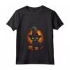 Lykoi Cat Halloween Graphic Tees per Uomo e Donna - Maglietta Divertente con Collo a V - Ideale per Halloween tutto l'anno