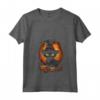 Lykoi Cat Halloween Graphic Tees per Uomo e Donna - Maglietta Divertente con Collo a V - Ideale per Halloween tutto l'anno