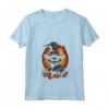 Lykoi Cat Halloween Graphic Tees per Uomo e Donna - Maglietta Divertente con Collo a V - Ideale per Halloween tutto l'anno