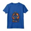 Lykoi Cat Halloween Graphic Tees per Uomo e Donna - Maglietta Divertente con Collo a V - Ideale per Halloween tutto l'anno