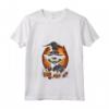Lykoi Cat Halloween Graphic Tees per Uomo e Donna - Maglietta Divertente con Collo a V - Ideale per Halloween tutto l'anno