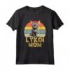 Lykoi Cat Mom Retro Vintage Funny Cats My Cardio Cat Lovers Maglietta - Regalo unico per amanti dei gatti Lykoi - Ideale per Compleanno, Natale, San Valentino