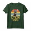 Lykoi Cat Mom Retro Vintage Funny Cats My Cardio Cat Lovers Maglietta - Regalo unico per amanti dei gatti Lykoi - Ideale per Compleanno, Natale, San Valentino