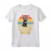 Lykoi Cat Mom Retro Vintage Funny Cats My Cardio Cat Lovers Maglietta - Regalo unico per amanti dei gatti Lykoi - Ideale per Compleanno, Natale, San Valentino