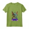 Donna Gaming Lykoi Cat Player Men Maglietta con Collo a V - Funny Cat Gamer Lover T-shirt for Video Game Enthusiasts