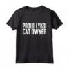 Orgoglioso Proprietario di Gatto Lykoi - Maglietta Divertente per Amanti dei Gatti - Ideale come Regalo di Compleanno
