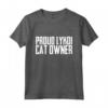 Orgoglioso Proprietario di Gatto Lykoi - Maglietta Divertente per Amanti dei Gatti - Ideale come Regalo di Compleanno