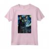 Gatti Lykoi Notte Stellata - Maglietta per Uomini, Donne e Bambini - Regalo Carino per Amanti dei Gatti Lykoi