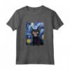 Lykoi - Maglietta Dipinta con Gatto Stellato per Amanti dei Gatti - Regalo Divertente per Natale, Ringraziamento o Compleanno